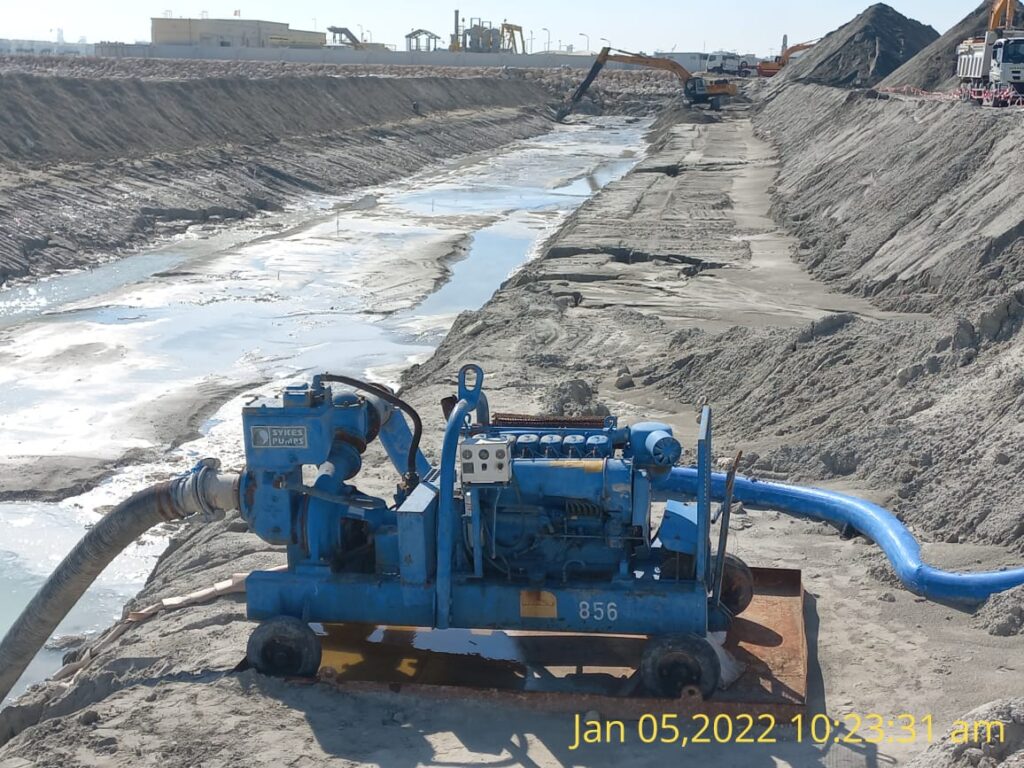 Dewatering System Installations in Saudi Arabia